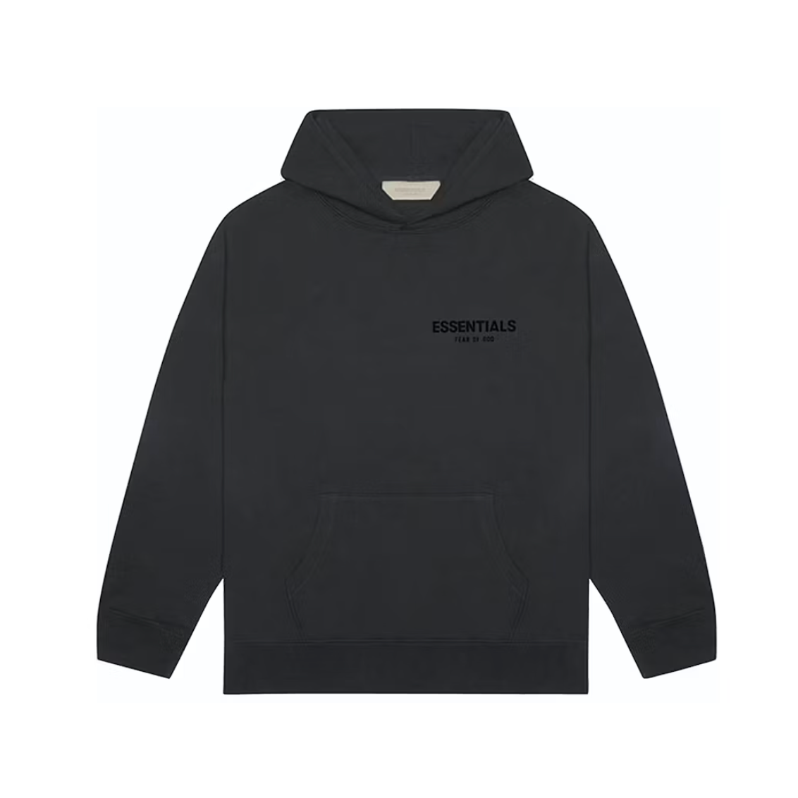 Black Essentials Hoodie